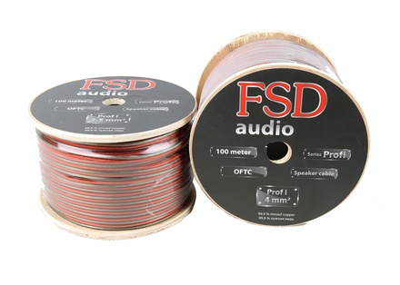 Бухта с проводами FSD audio PROFI - 4.0 mm