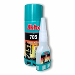 Супер клей Akfix 705 набор экспресс склеивания 100г+400мл