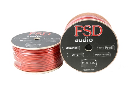 Бухта с проводами FSD audio PROFI - 4 GA